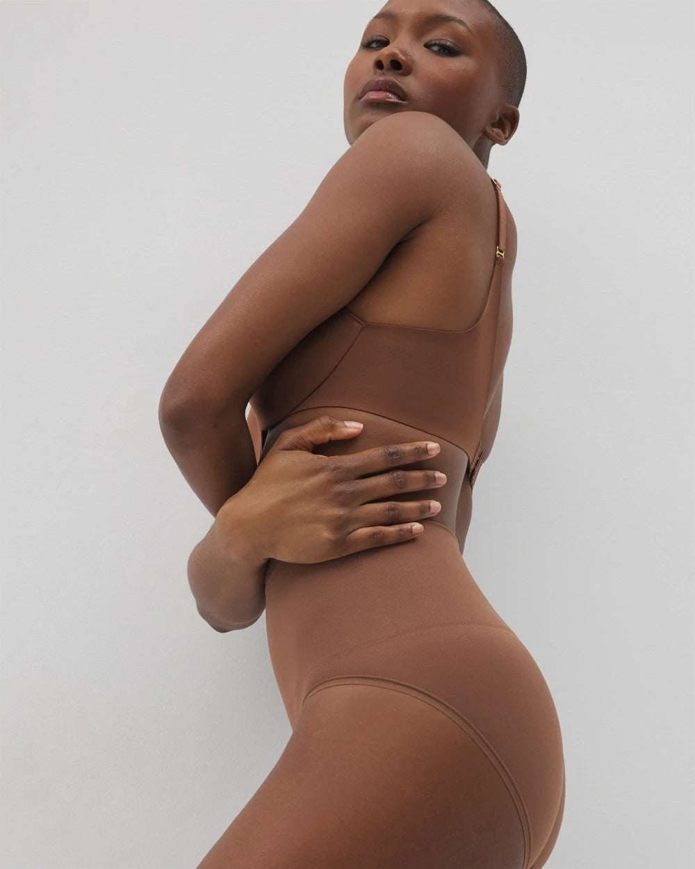 Mid-Level Shaping Seamless Brief - CINNAMON LATTE | Soma Women