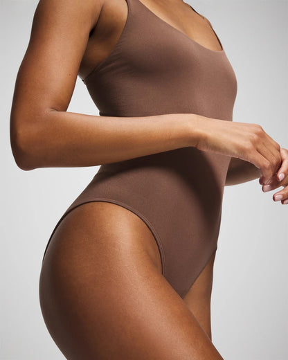 Light Seamless Bodysuit - CINNAMON LATTE | Soma Women