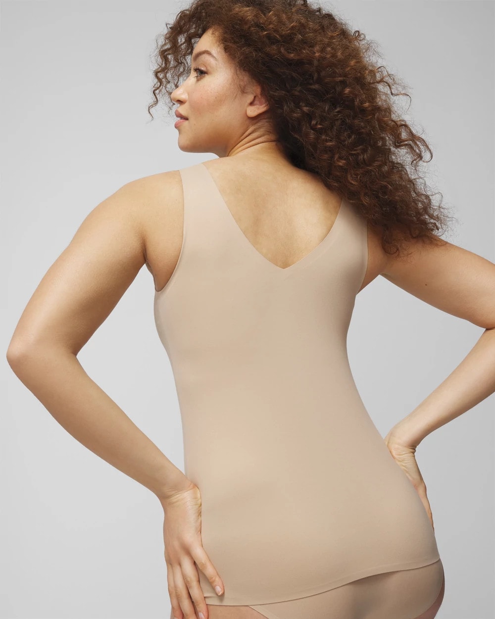 Lightweight Smoothing Tank - WARM AMBER | Soma Women