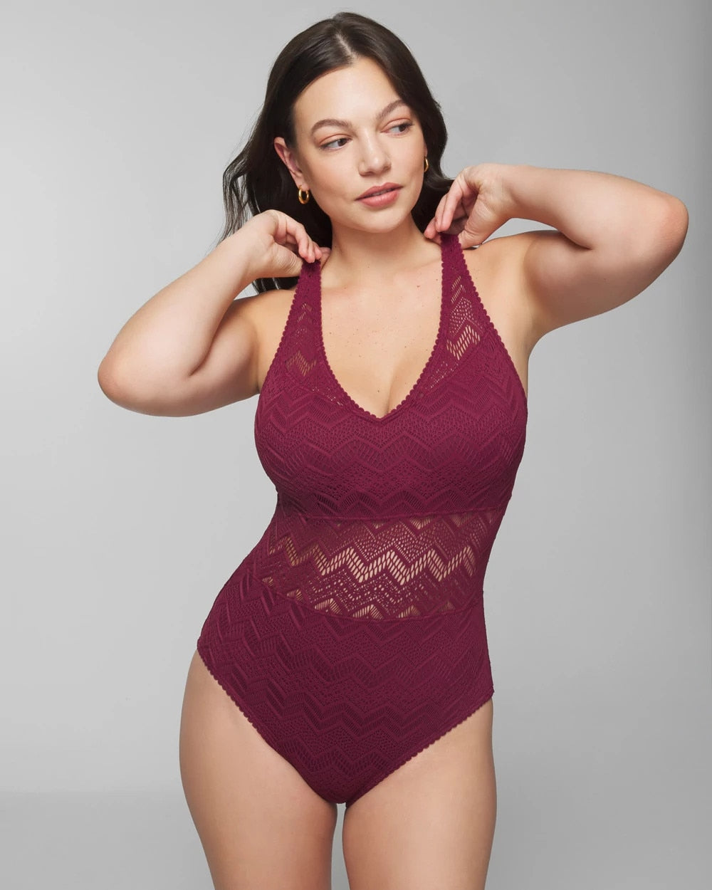 Crochet One-Piece Suit - RUBY | Soma Women