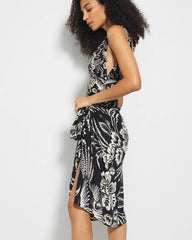 Rayon Crepe Pareo - FLY BY NIGHT MINI BLACK | Soma Women
