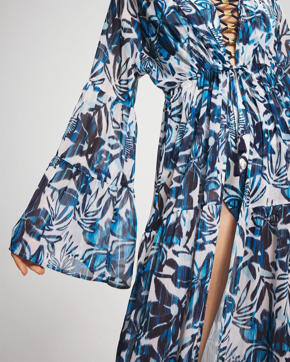 Turning Tides Keep It Moving Chiffon Dress - MULTI | Soma Women