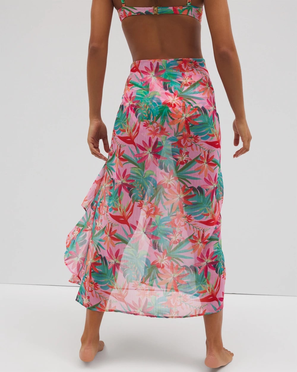 Everything Under the Sun Ruffle Pareo - MULTI | Soma Women