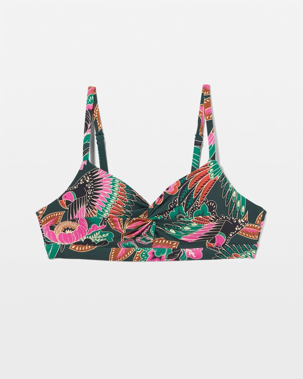 Enbliss Wireless Bikini Top - PARROT-ISE LUSH EMERALD | Soma Women