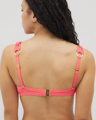 Bleu Rod Beattie La Cote D'azure Macrame Underwire Bikini - BARDOT BLUSH | Soma Women