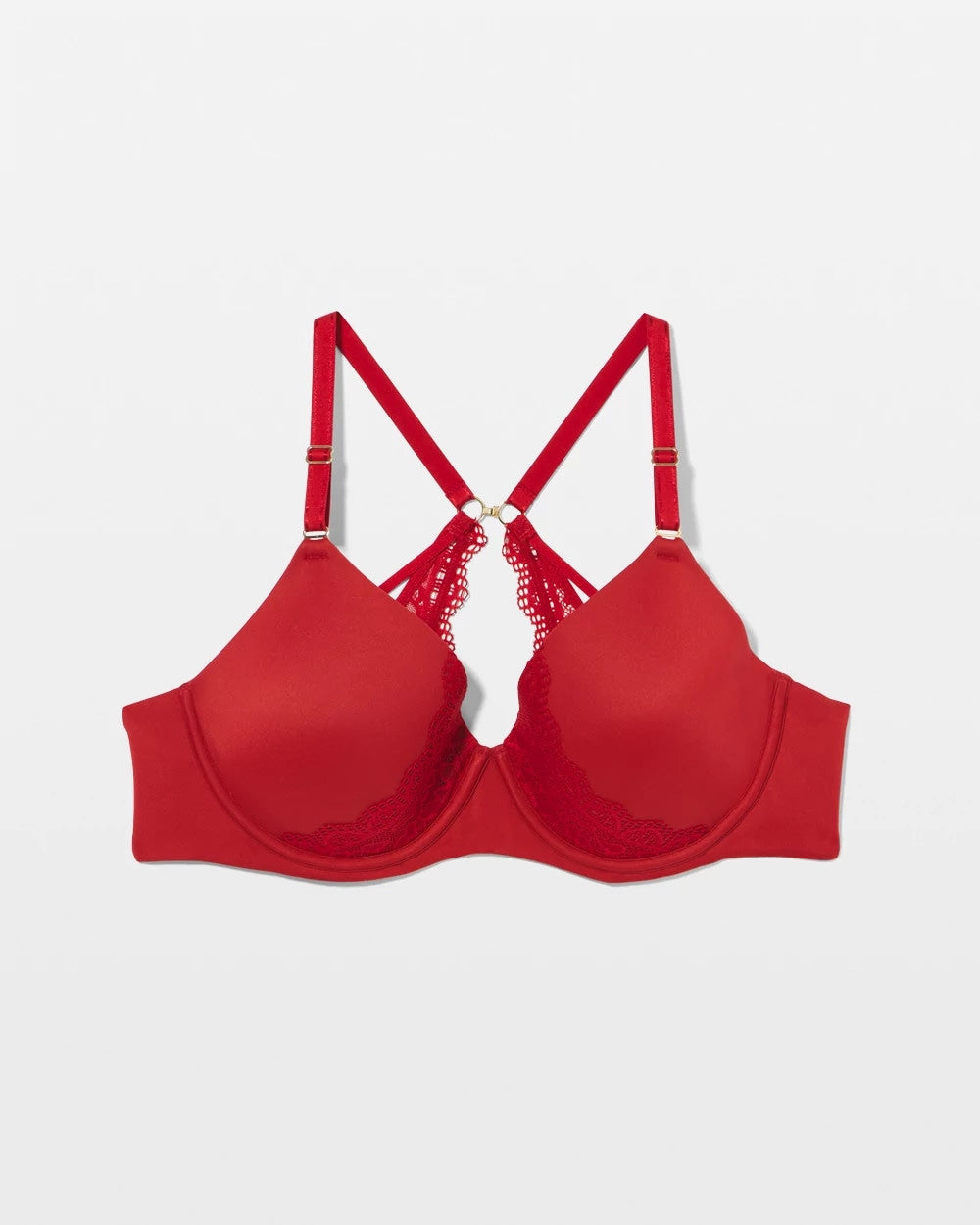 Perfect Coverage Convertible Bra with Lace back - PAINT THE TOWN RED | Soma Women