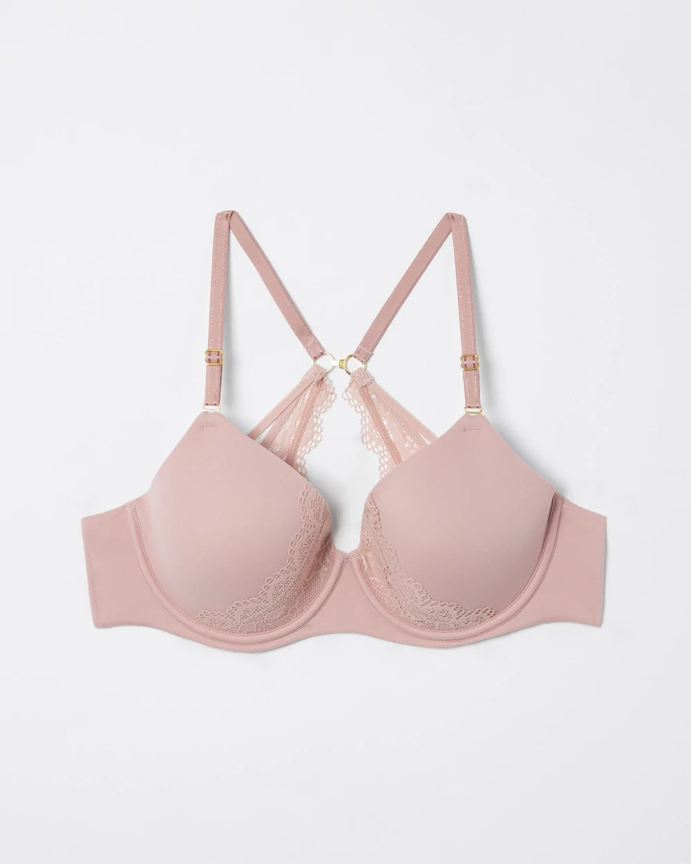 Perfect Coverage Convertible Bra with Lace back - ADOBE ROSE | Soma Women