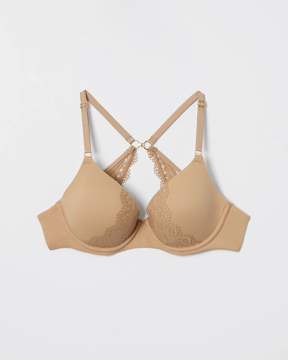 Perfect Coverage Convertible Bra with Lace back - WARM AMBER | Soma Women